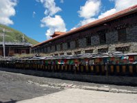 China  Tagong. Tagong Temple in town. : Asia, China, Tagong Grassland, Tagong Temple, Temple