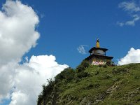 China  Tagong. Grasslands. Prayer flags dominate the mountainside sending prayers to the heavens. : Asia, China, Mountains, Tagong Grassland