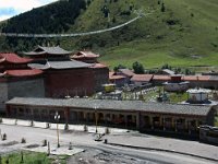 China  Tagong. Grasslands. Tagong Temple in town. : Asia, China, Tagong Grassland, Tagong Temple, Temple