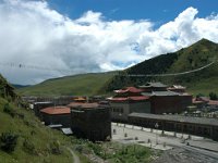 China  Tagong. Grasslands. Tagong Temple in town. : Asia, China, Tagong Grassland, Tagong Temple, Temple