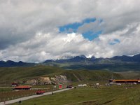 China  Tagong. Grasslands. : Asia, China, Mountains, Tagong Grassland, Temple