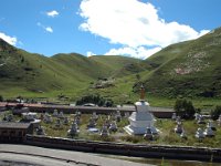 China  Tagong. Grasslands. Tagong Temple. : Asia, China, Tagong Grassland, Tagong Temple, Temple