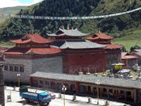 China  Tagong. Grasslands. Tagong Temple. : Asia, China, Tagong Grassland, Tagong Temple, Temple
