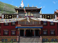 China  Tagong. Grasslands. Inside Tagong Temple. : Asia, China, Tagong Grassland, Tagong Temple, Temple