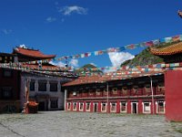 China  Tagong. Grasslands. Inside Tagong Temple. : Asia, China, Tagong Grassland, Tagong Temple, Temple