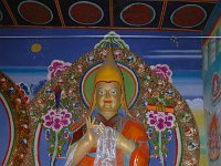 China  Tagong. Grasslands. Inside Tagong Temple. : Asia, China, Statue, Tagong Grassland