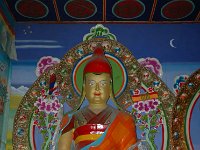 China  Tagong. Grasslands. Inside Tagong Temple. : Asia, China, Statue, Tagong Grassland